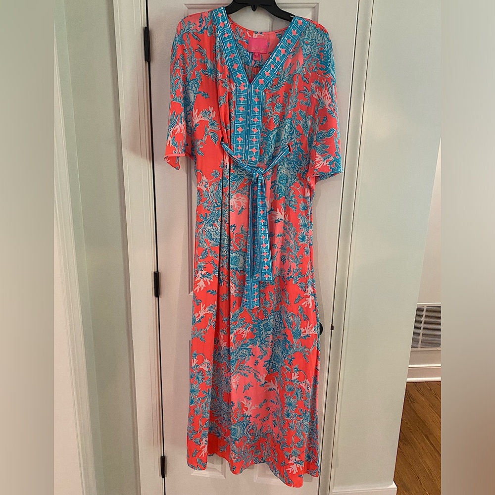 Lilly Pulitzer Maxi Caftan Dress NWT